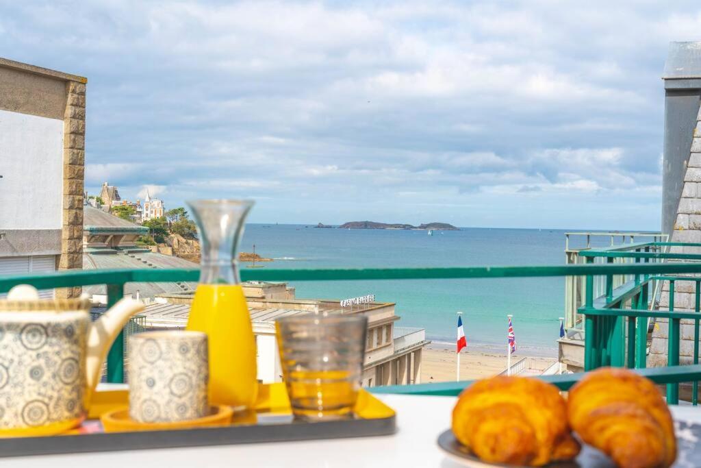 Studio Vue Mer En Centre-Ville Dinard Dış mekan fotoğraf